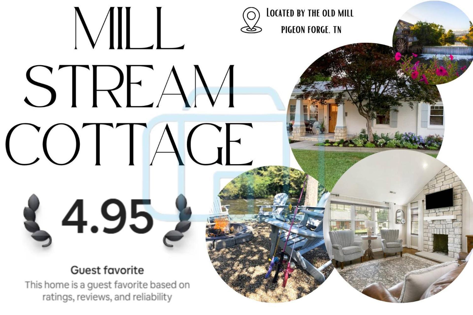 Mill Stream Cottage พิเจนฟอร์จ ภายนอก รูปภาพ